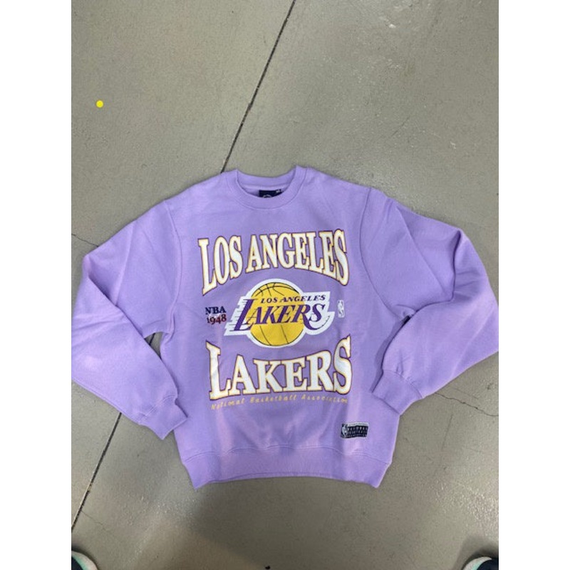 OSLLL17AM5 LAKERS FLEECE CREW|XS|S|M|L|XL
