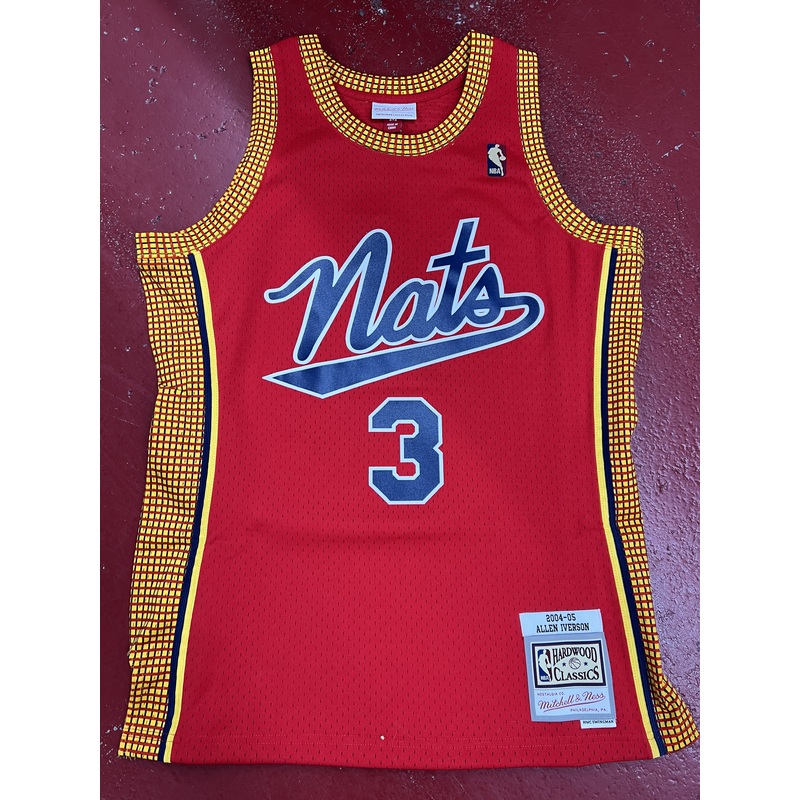 MNP76120 NATIONALS IVERSON|M|L|XL|XXL|3XL|4XL|5XL