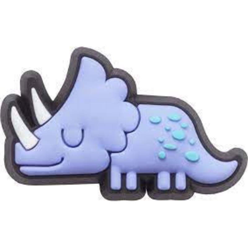 10009428 CROCS JIBBITZ PURPLE DINO