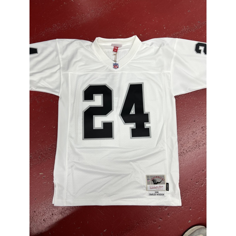 MNOR6209 RAIDERS 24 WOODSON|M|L|XL|XXL|3XL|4XL|5XL