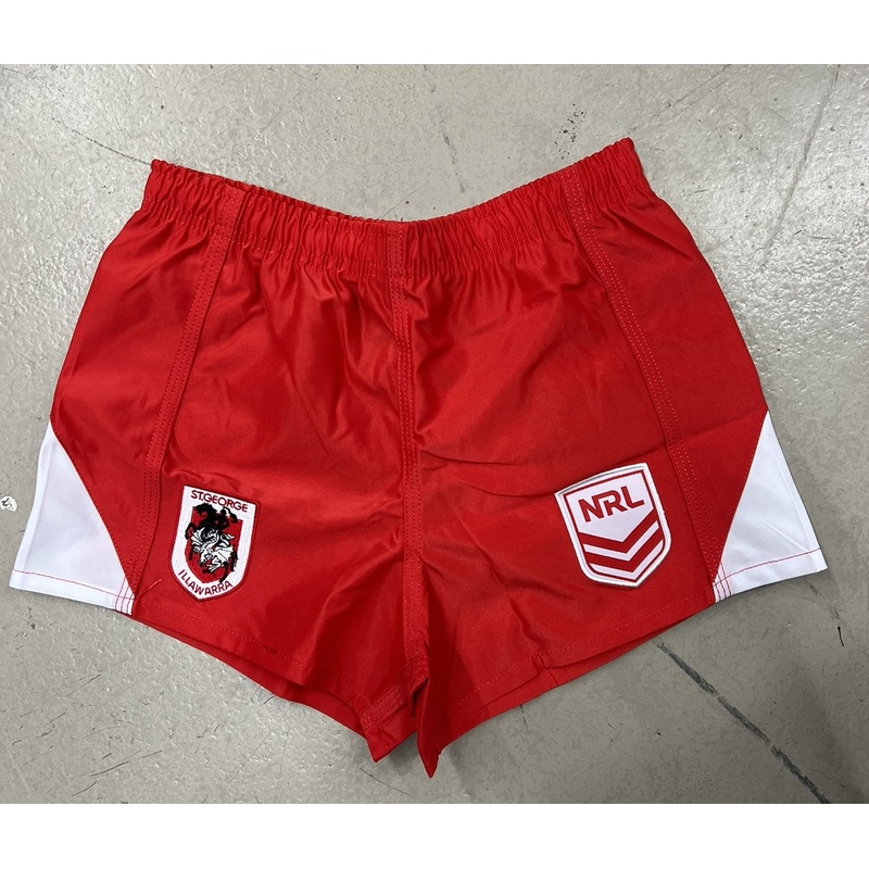 NSH22MST NRL DRAGONS SHORTS|S|M|L|XL|XXL|3XL|4XL|5XL