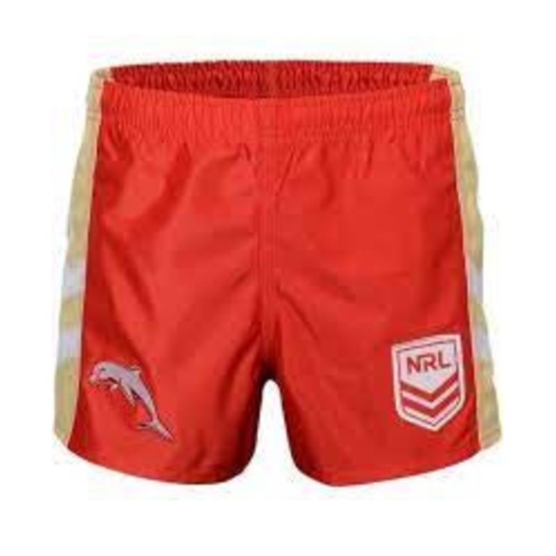 NSH23MRD NRL DOLPHINS SHORTS|S|XL|XXL|3XL|4XL|5XL|M|L