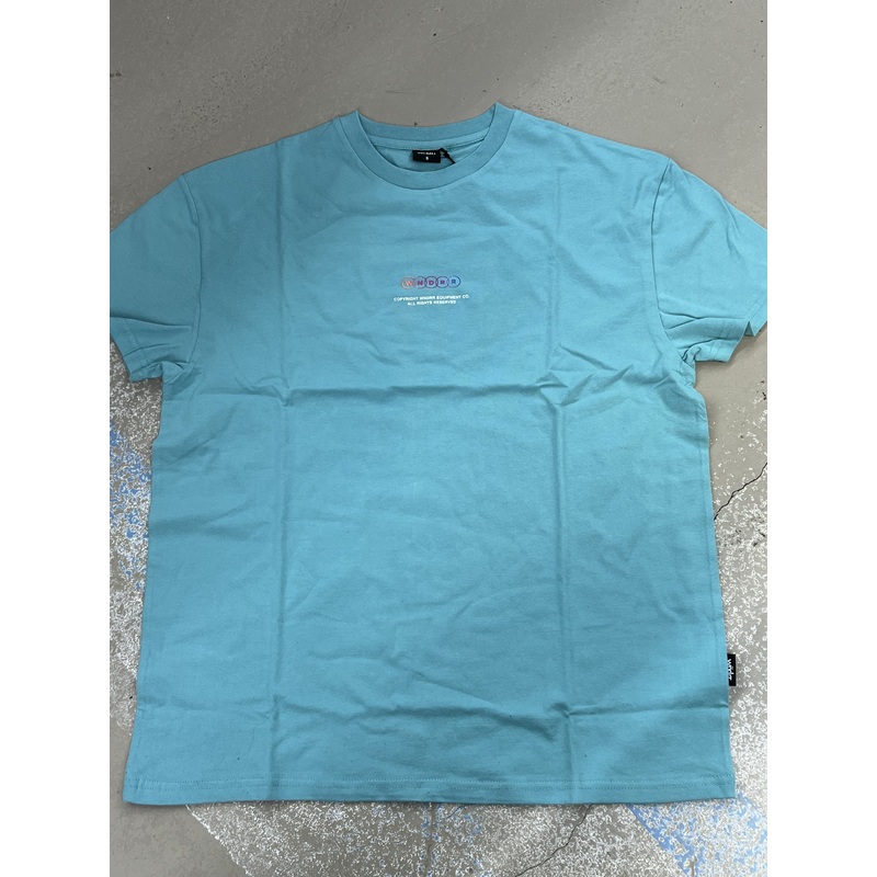 WNDRR CROSS CHECK BOX FIT TEE HA002TEA