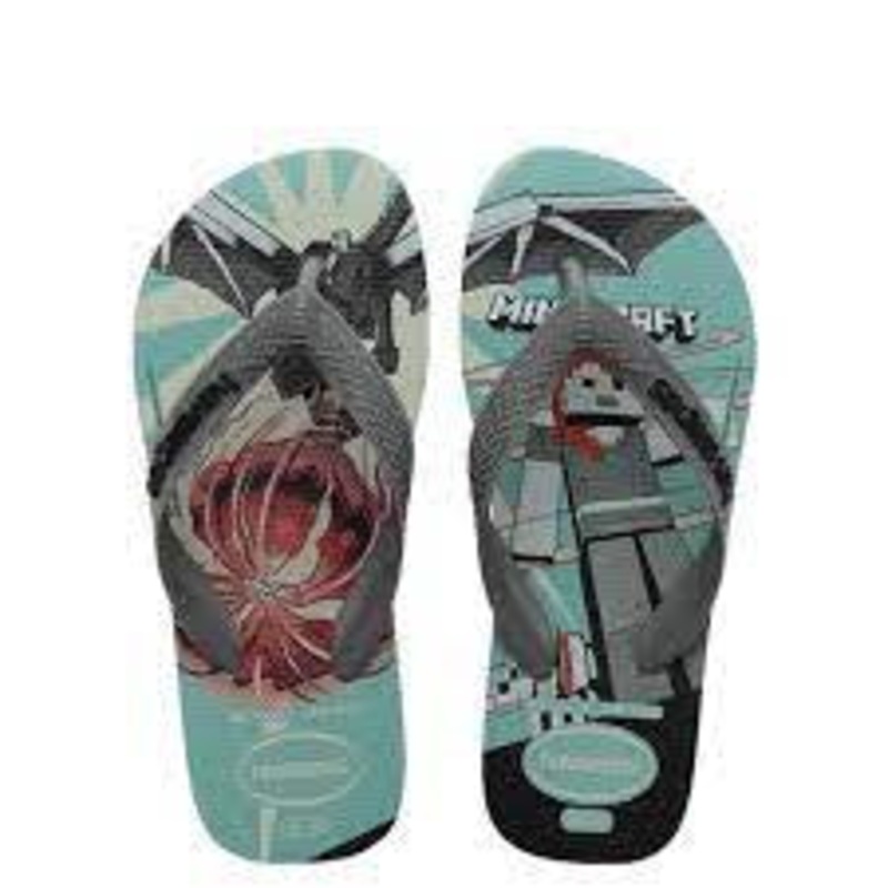 HAVAIANAS MINECRAFT KIDS|2526|2728|2930|3132|3334