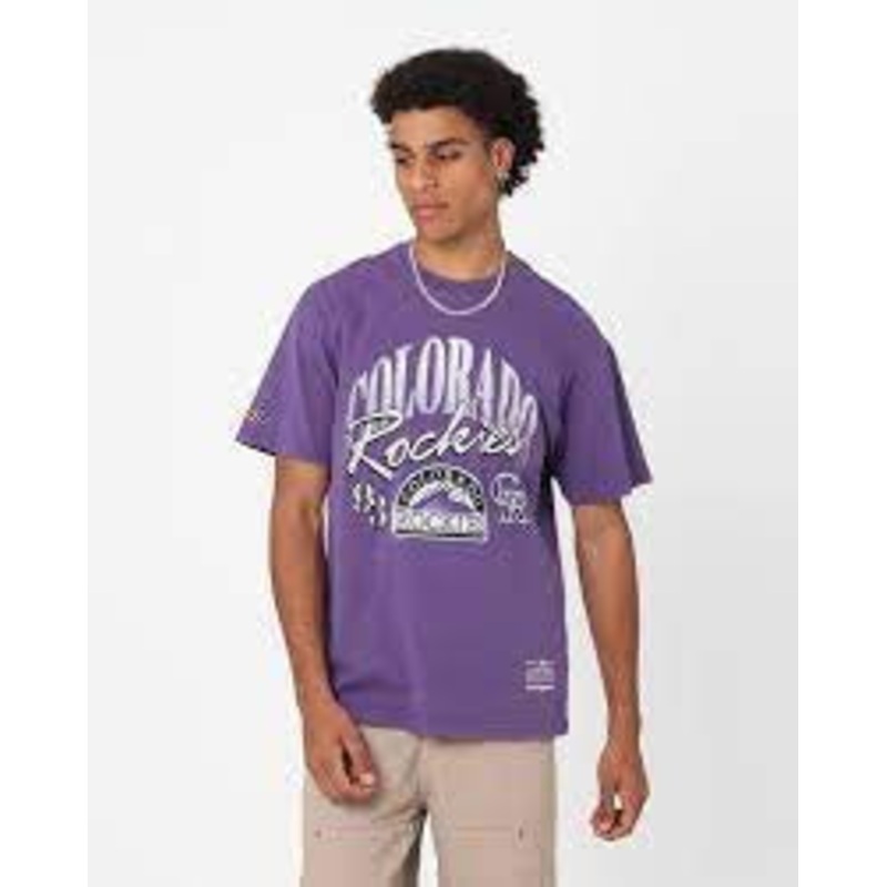 MJCR1183 COLORADO ROCKIES SCRIPT TEE
