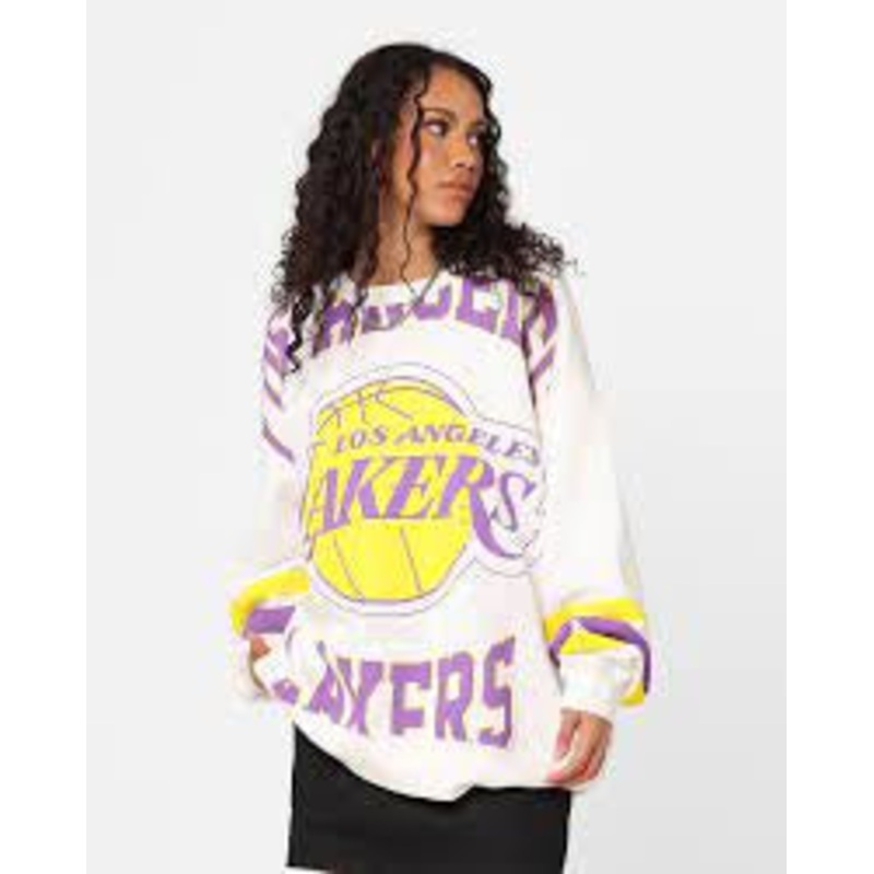 MNLL1842VIBE CREW LAKERS W|XS|S|M|L|XL