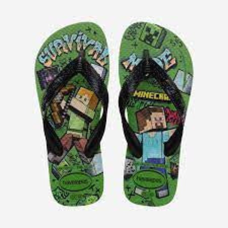 HAVAIANA MINECRAFT JANDALS|2324|2526|2728|2930|3132|3334|3536