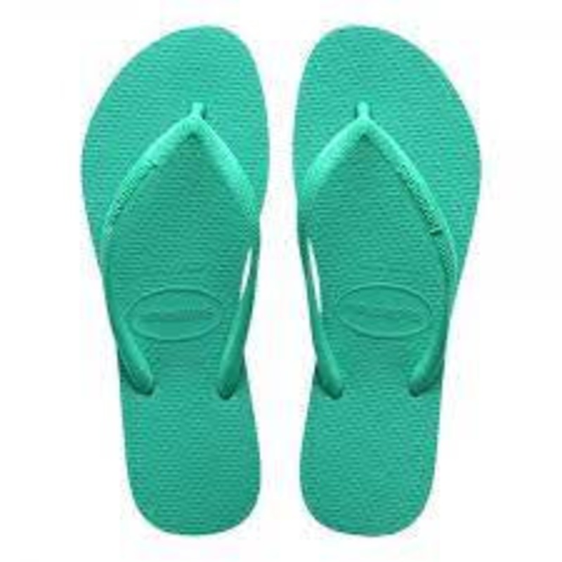 HAVAIANA SLIM JANDALS VIRTUAL GREEN
