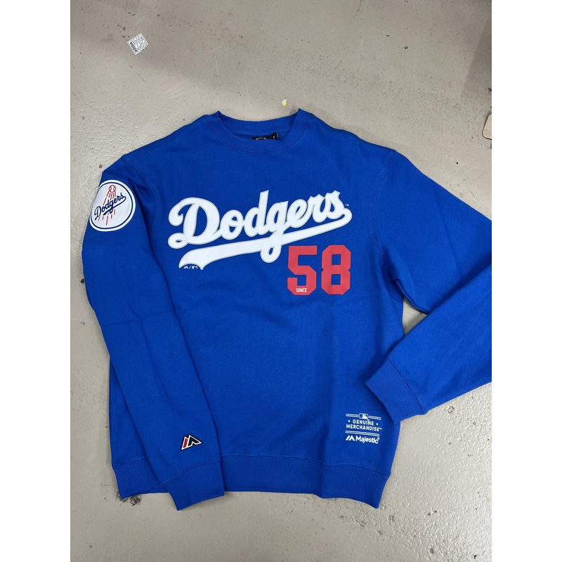 MJLD1202 MAJESTIC DODGERS CREW