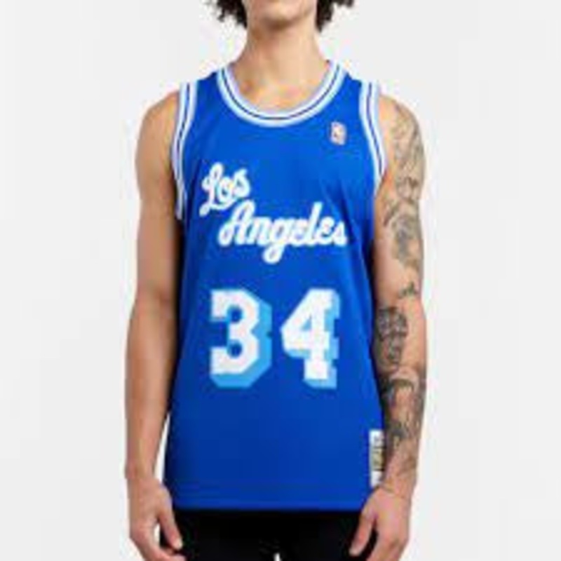 MNLL18013 LAKER SHAQ|M|L|XL|XXL|3XL|4XL|5XL
