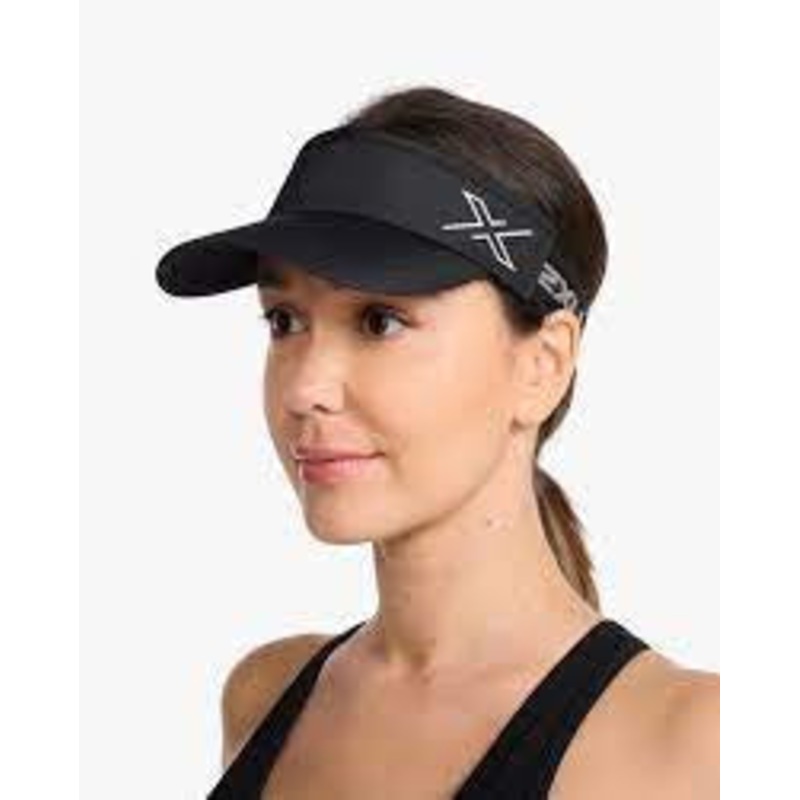 UQ6165FBB 2XU VISOR BLK/BLK