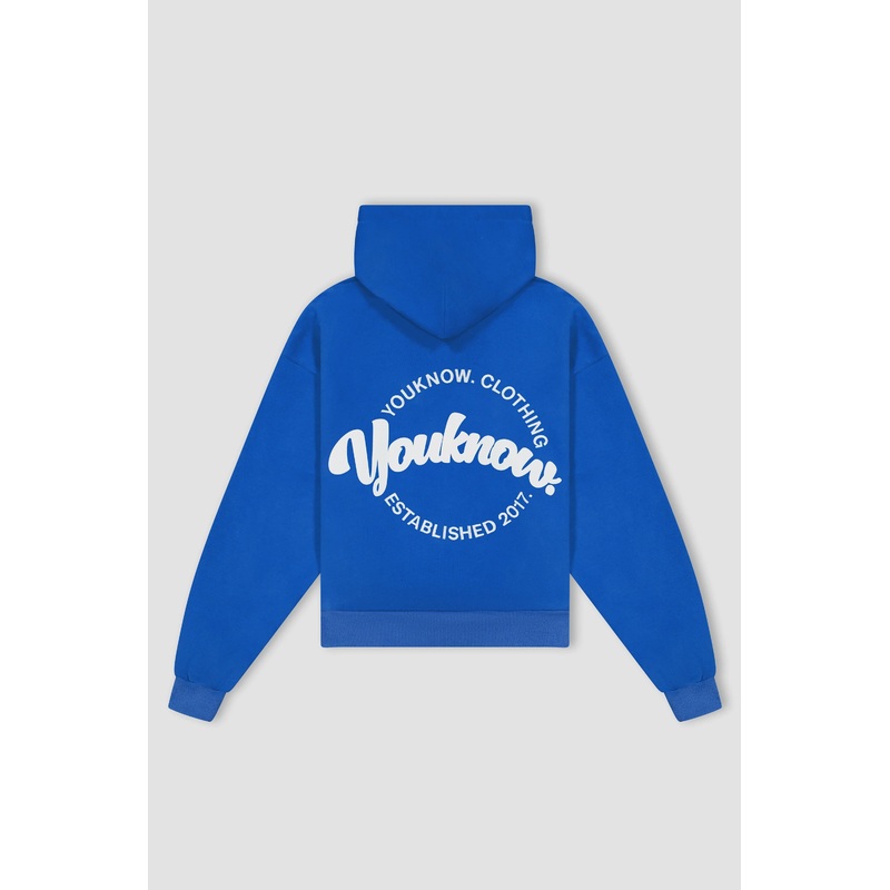 YOU KNOW CIRCLE HOOD ROYAL|XS|S|M|L|XL|XXL|3XL|4XL|5XL