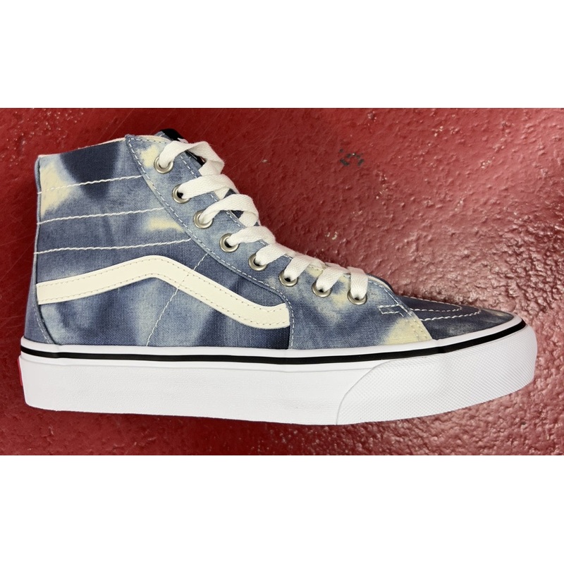 007NCBLU VANS TAPERED HI WASH BLU