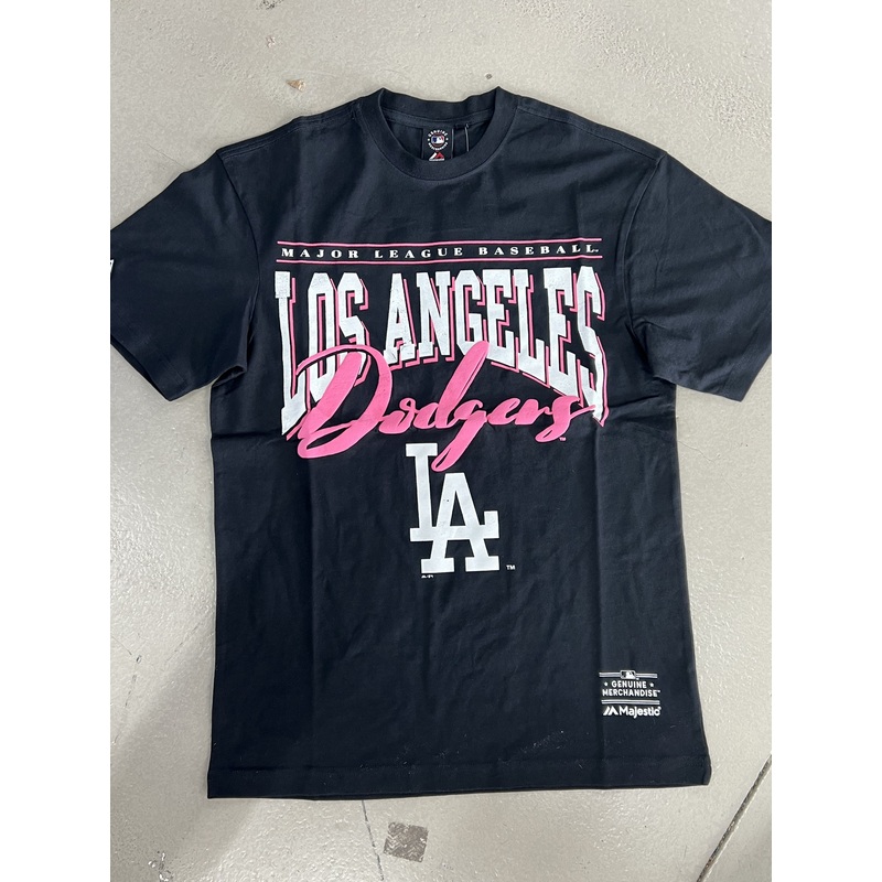 MJLD1199TEAM SCRIPT TEE DODGERS