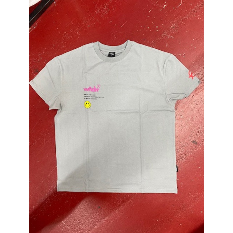 WNDRR BOX FIT TEE MA005CEG|S|M|L|XL|2XL|3XL