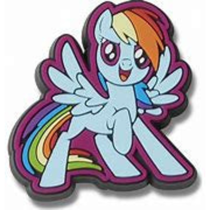 10011919 JIBBITZ RAINBOW DASH