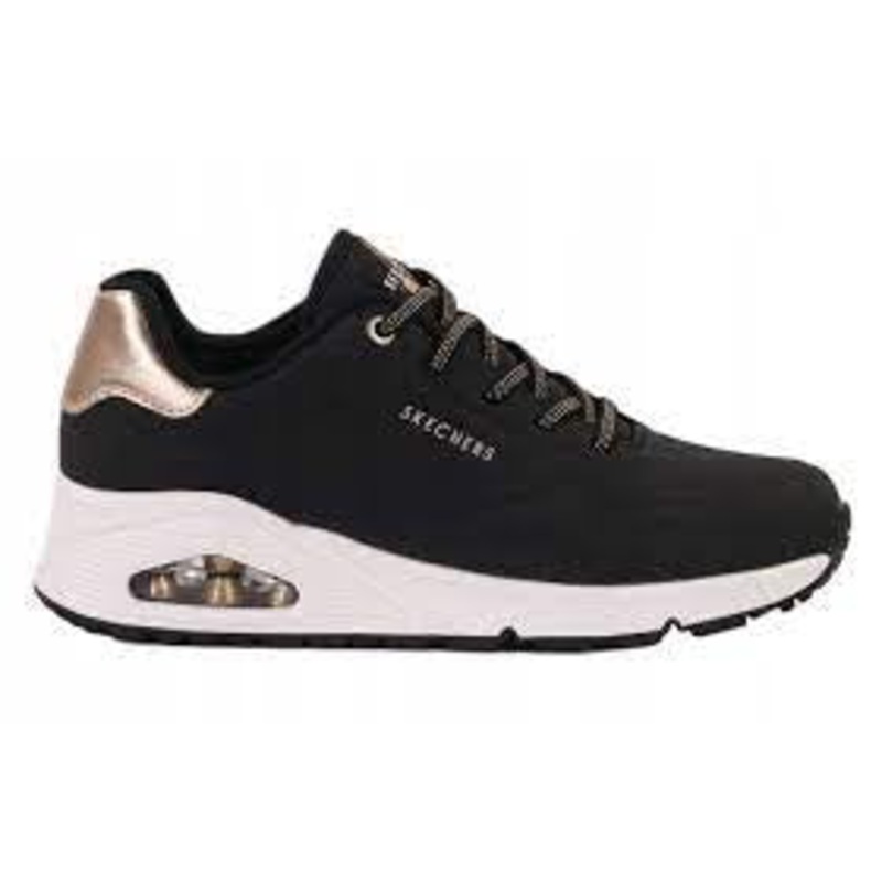 155196BLK SKECHERS UNO SHIMMER B
