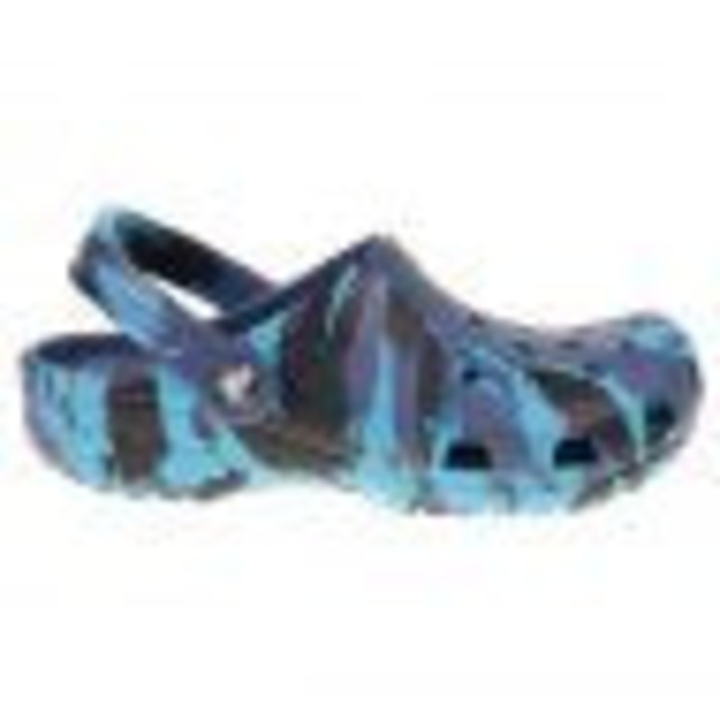 207464-4HQ CROCS MARBLED KIDS|11|12|13|1|2|3|4|5|6