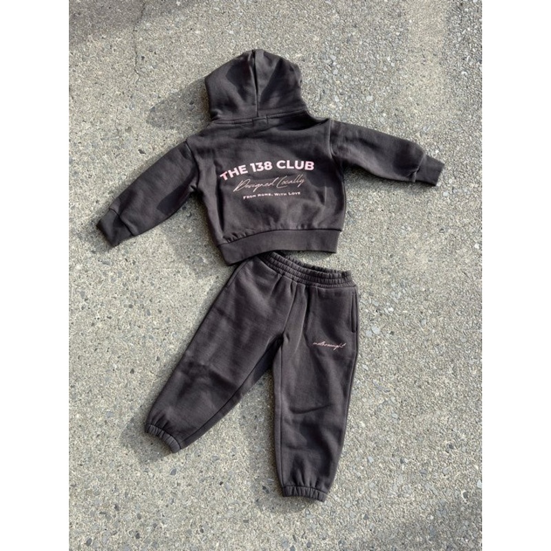 138 CLUB TRACKSUIT CHARCOAL K|6MTH|1/2|2/3|3/4|4/5|5/6|6/7
