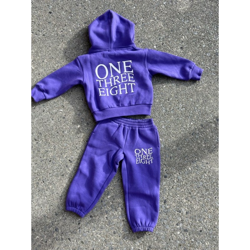 138 WAVY TRACKSUIT KIDS PURPLE