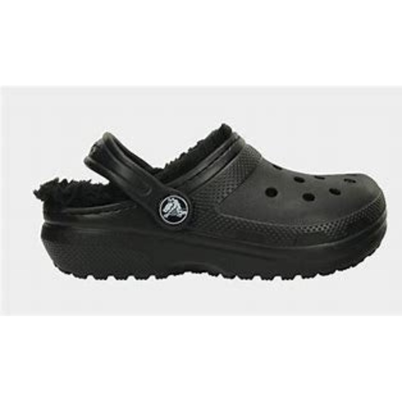 CROCS LINED KIDS BLK 207010 060