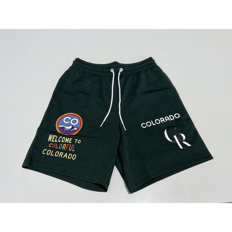 MJCR1393 ROCKIES SHORTS|S|M|L|XL|XXL