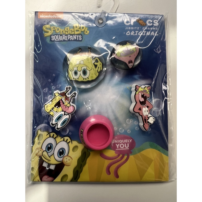 10013556 CROCS JIBBITZ SPONGE BOB