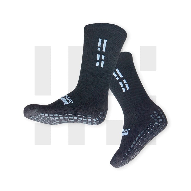 GRIP STAR CREW BLACK|JR (11-2)|YOUTH (2-7)|ADULT (8-11)|KING (12-15)