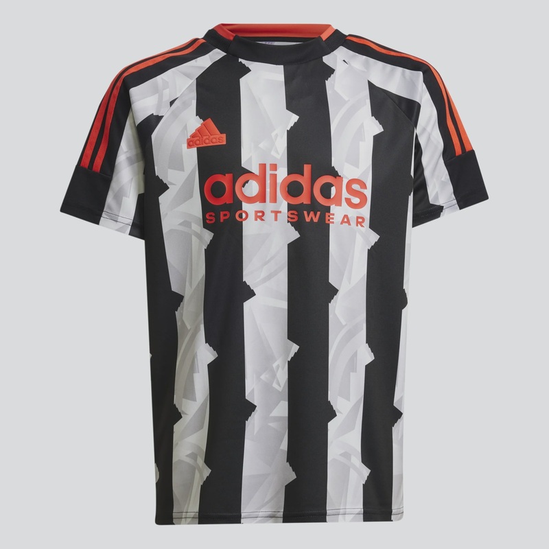 IW0909 ADIDAD J HOT TEE FOOTBALL