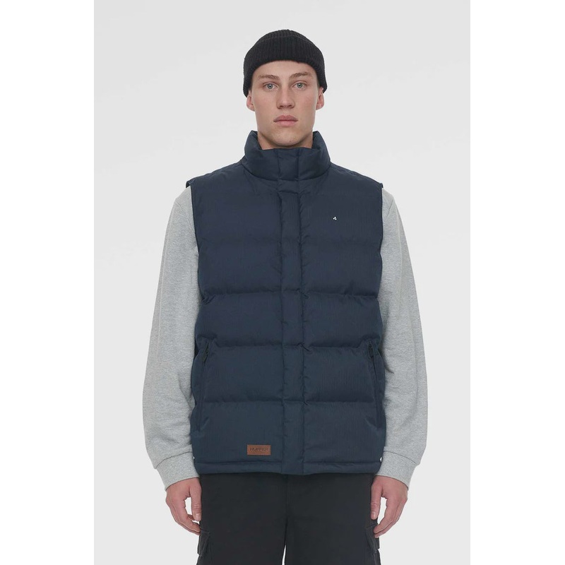 MDVE411402 HUFFER CLASSIC VEST NAVY
