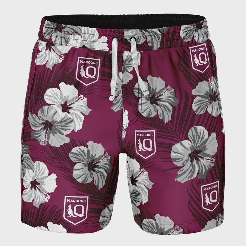 SOOQL47GA MAROONS SWIM SHORTS|M|XL|2XL