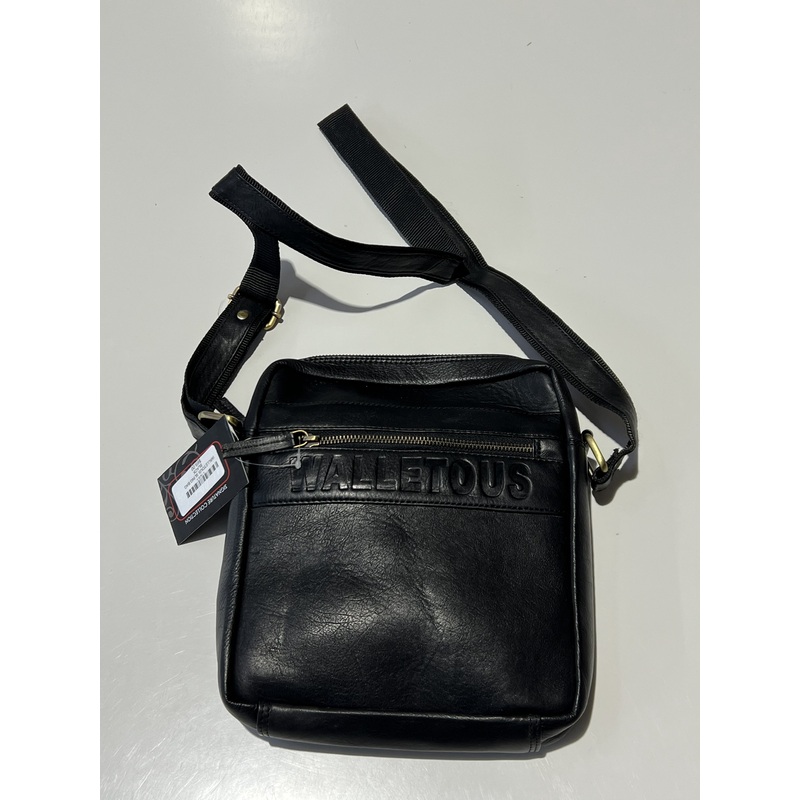 WALLETOUS SLING BAG BLACK