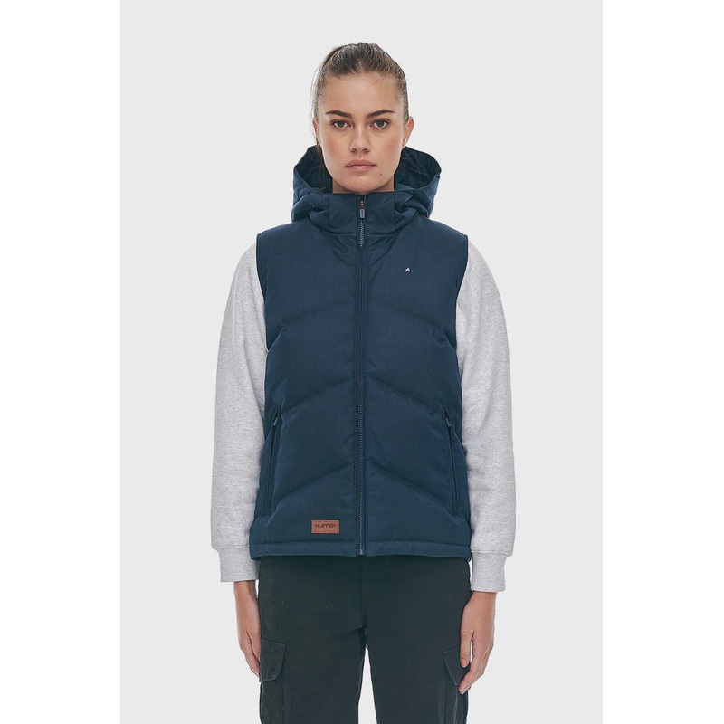 WDVE411402 HUFFER CLASSIC VEST NAVY W