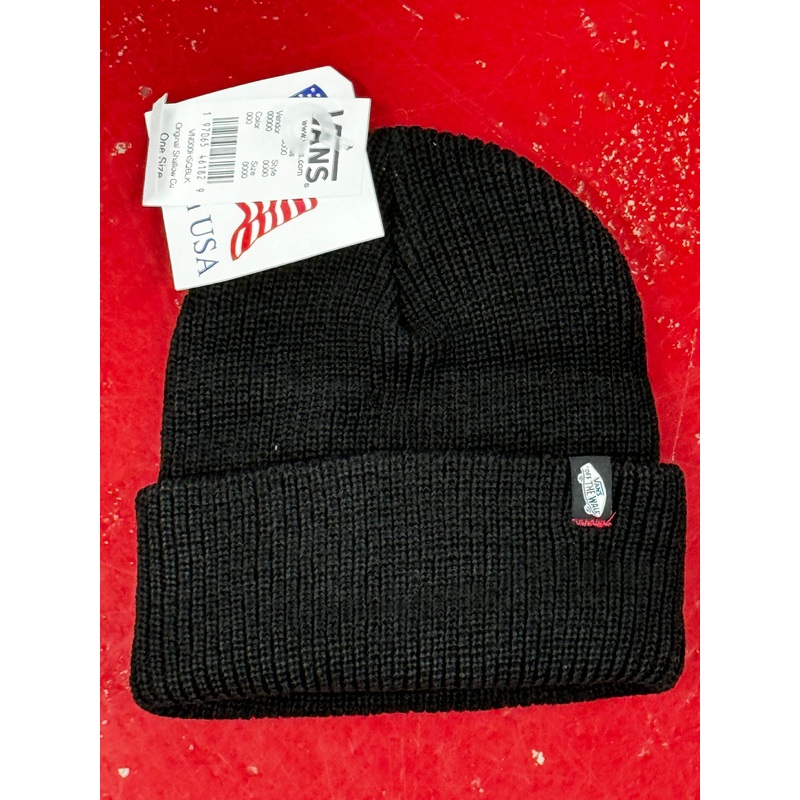 000HSQBLK.BLK VANS SHALLOW BEANIE
