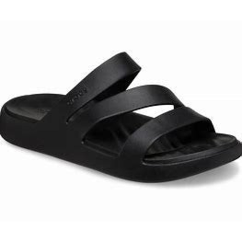 209587-001 CROCS STRAPPY BLK|4|5|6|7|8|9|10