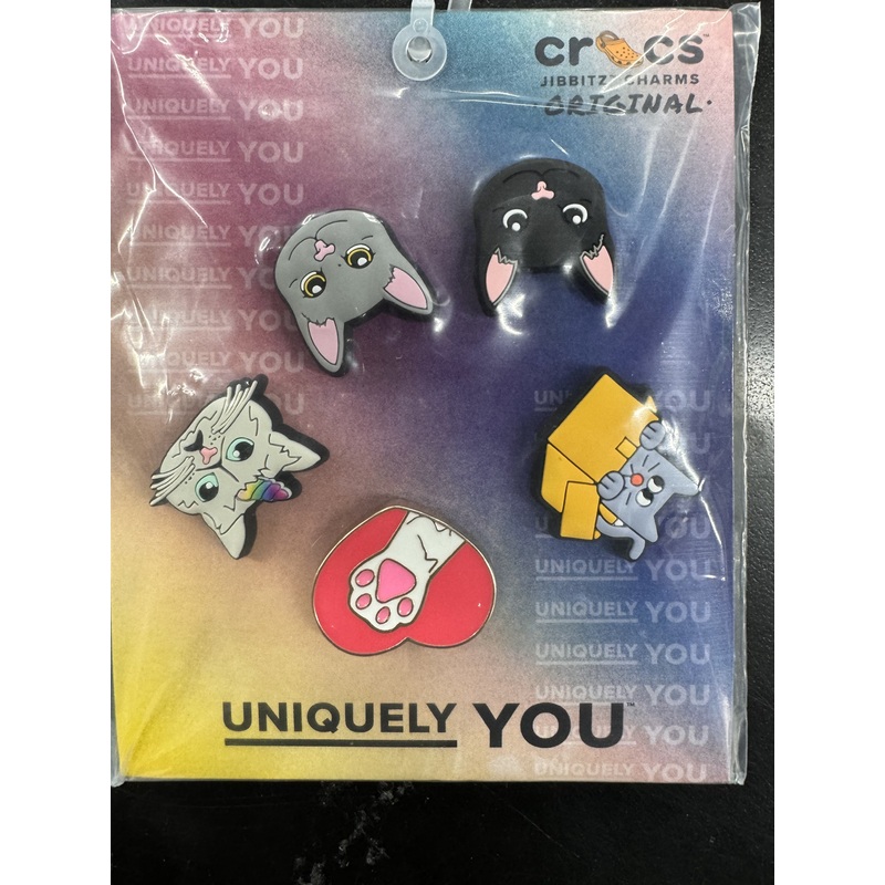 100114351 CROCS JIBBITZ KITTENS