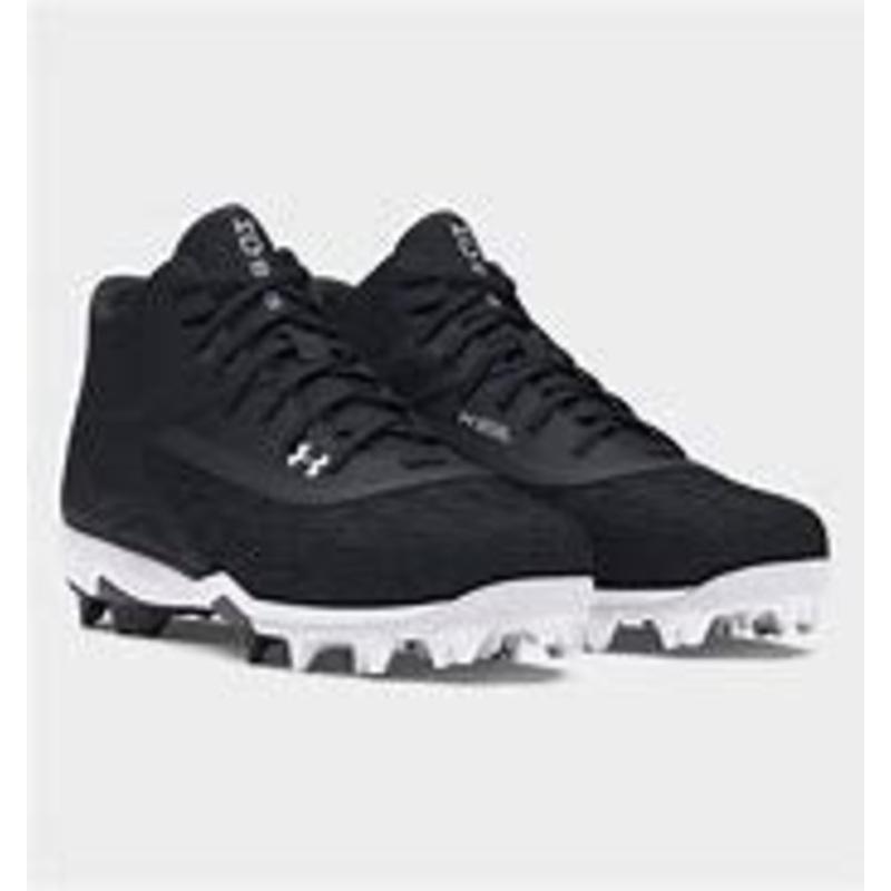 3027446001 UA LEADOFF MID BLK/WHITE