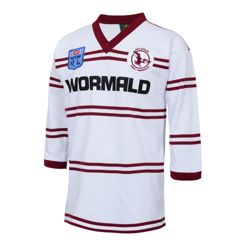RETROSE83 MANLY SEA EAGLES|L|XL|XXL|3XL|4XL