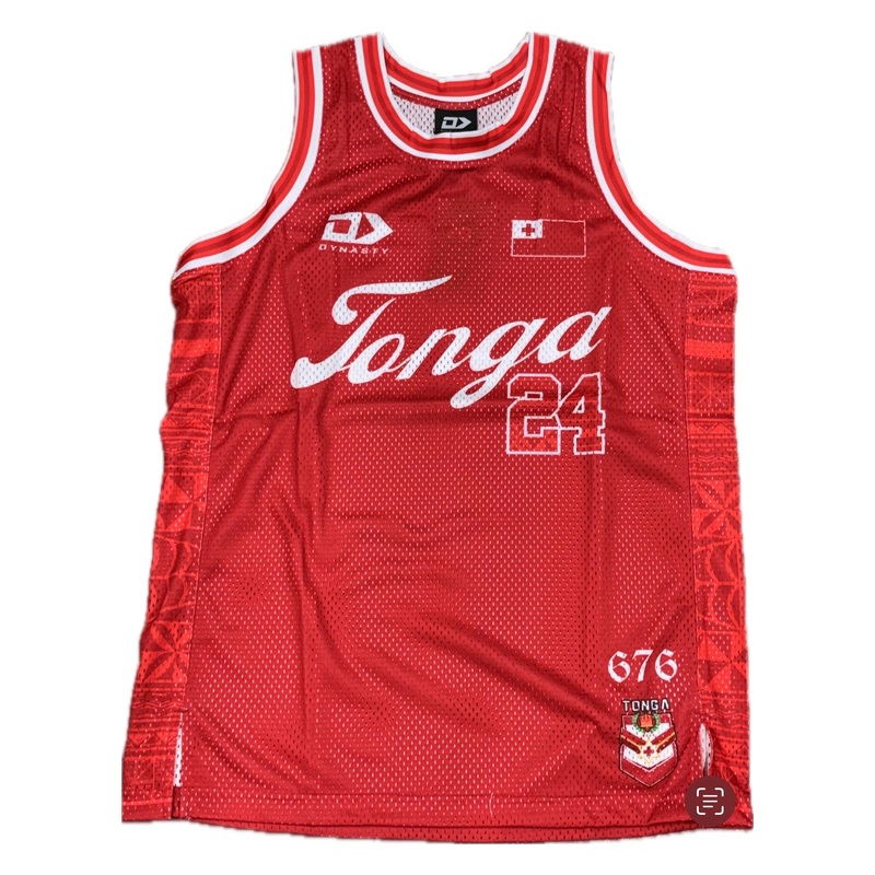 TLSIM24003 DYNASTY TONG BASKETBALL SINGLET
