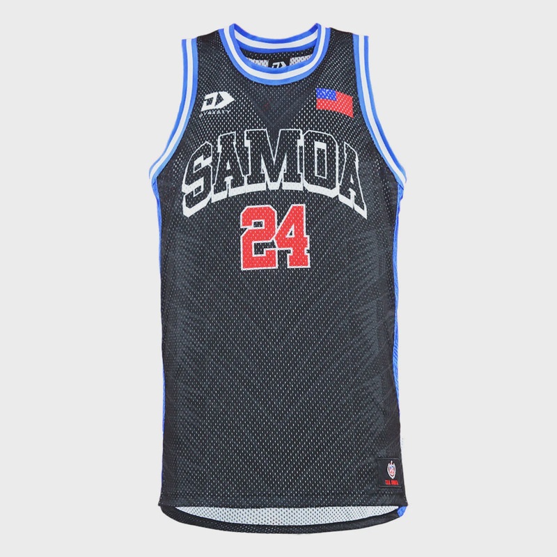 TSSIM21003 SAMOA TOA BASKETBALL SINGLET
