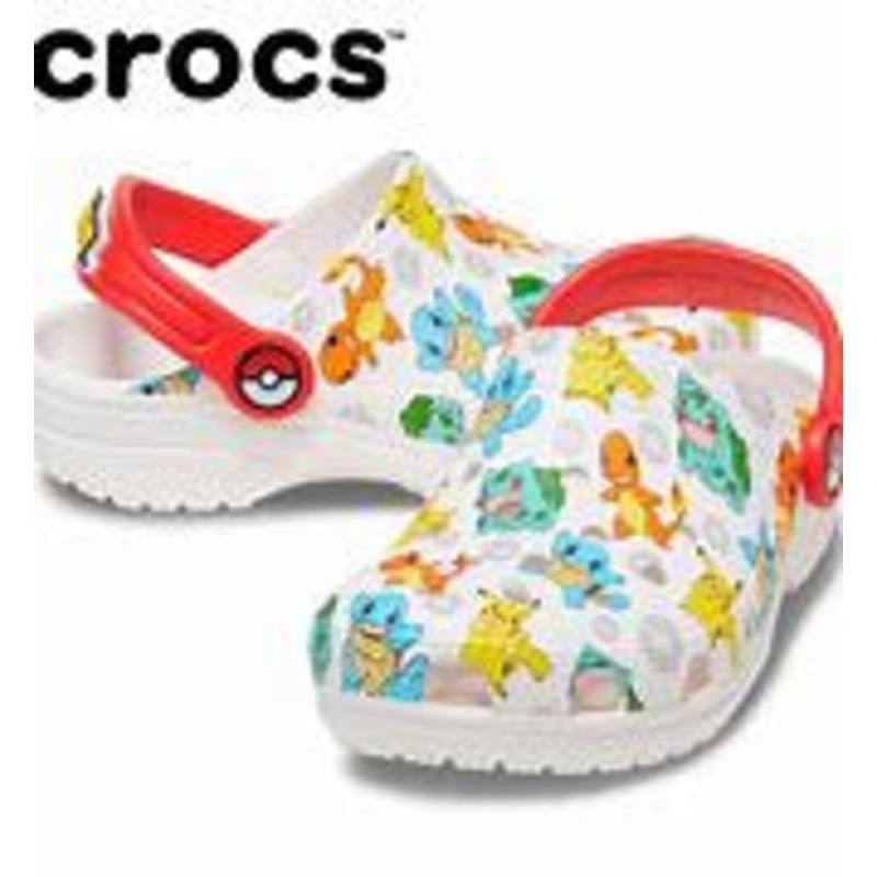 207739-94S CROCS POKEMON KIDS|11|12|13|1|2|3|4|5|6