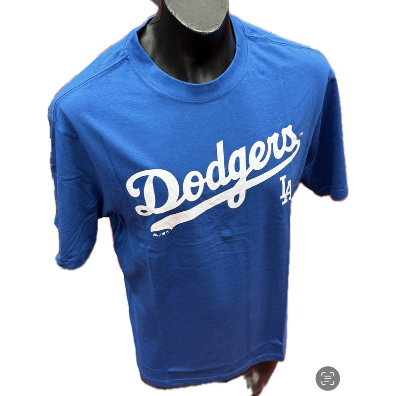 MJLD1625 WORDMARK TEE DODGERS|S|M|L|XL|XXL|3XL