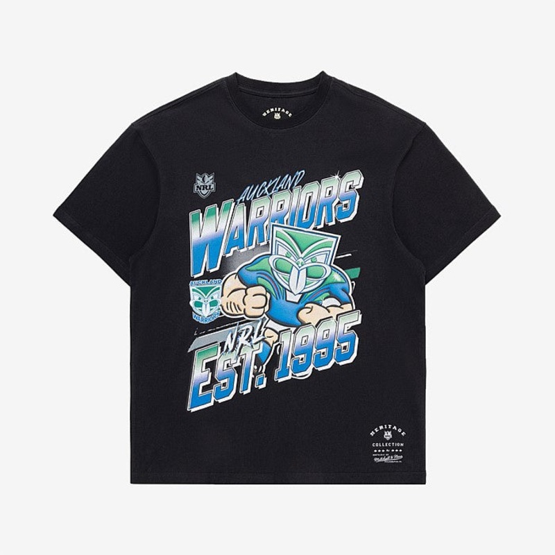 MNZW2757 NZ WARRIROS CHARACTER TEE