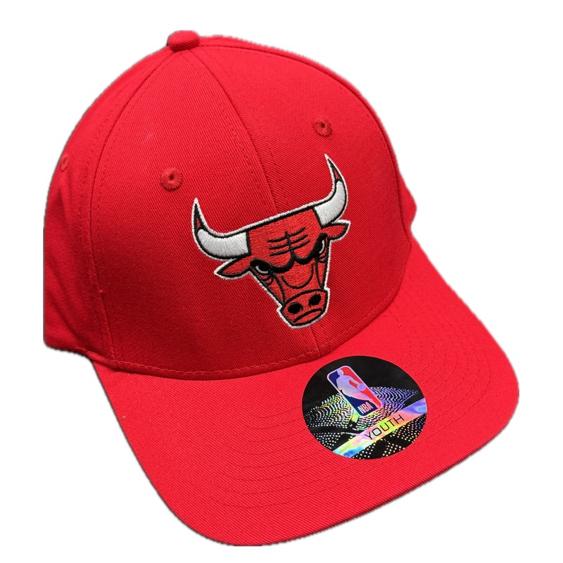 NBCGYSDB7 CHICAGO BULLS RED YTH CAP
