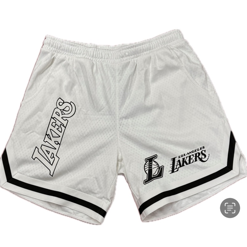 NBLLM7B57 LINDEN SHORTS LAKERS