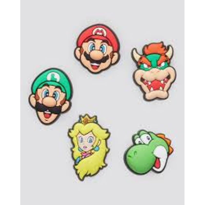 10007701 CROCS JIBBITZ SUPER MARIO 5 PACK