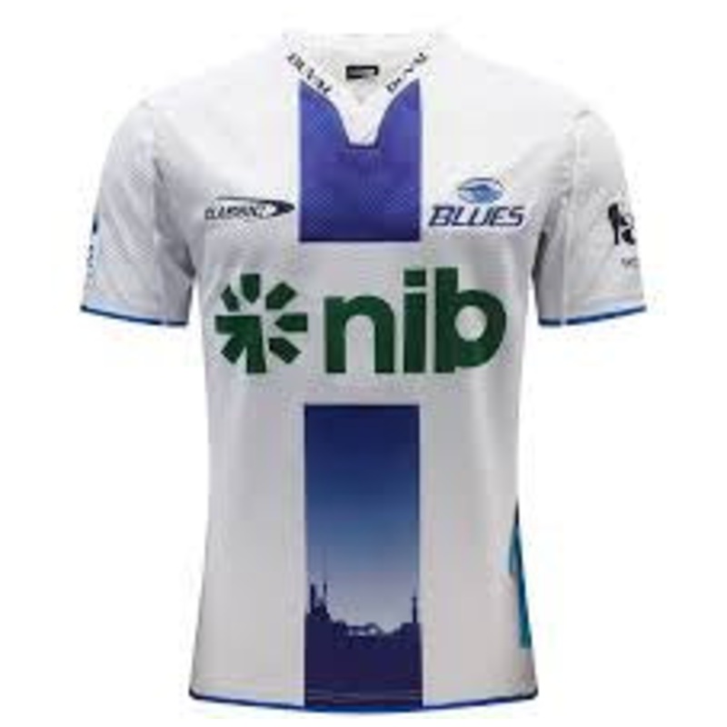 BUR25MJ2 AUCKLAND BLUES AWAY JSY 25
