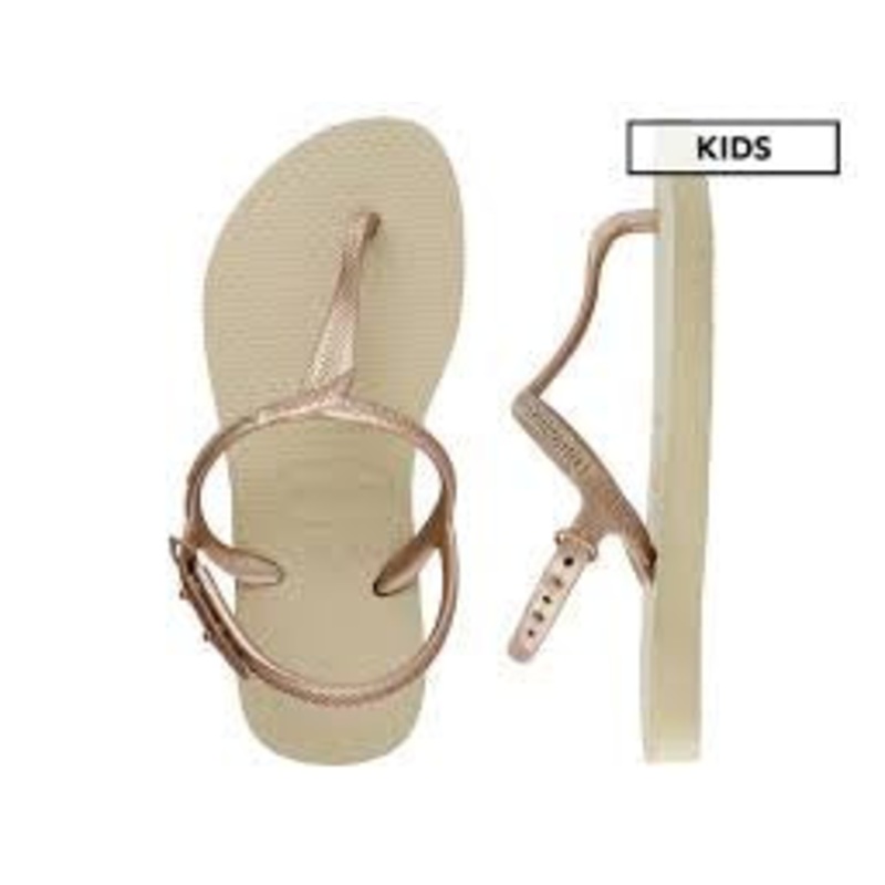 HAVAIANA TWIST KIDS SAND GREY|23/24|25/26|27/28|29/30|31/32|33/34