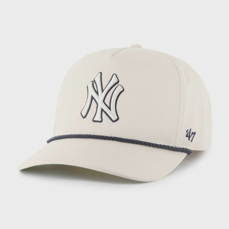 HC17GWP-NT NY YANKEES ROPE CAP