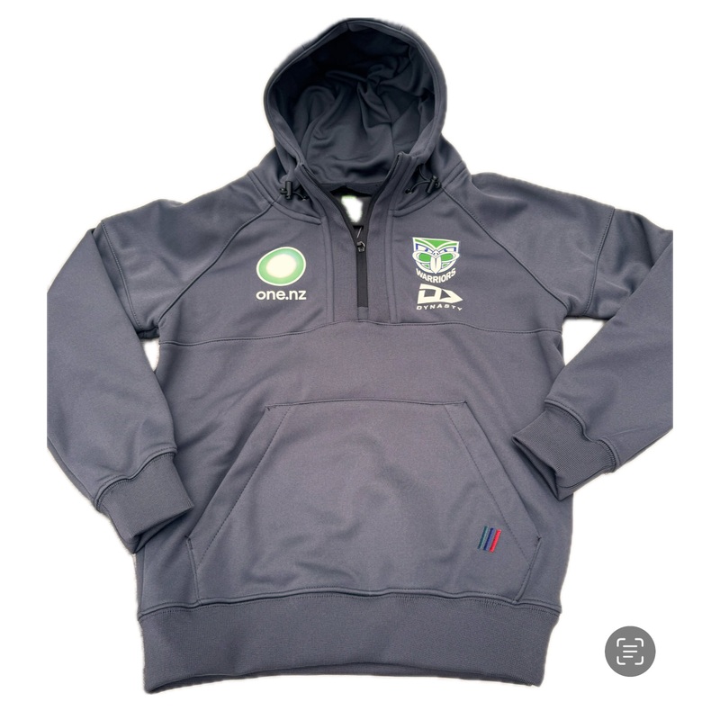 NWHOJ25002 WARRIORS JNR GRAPHIC HOOD